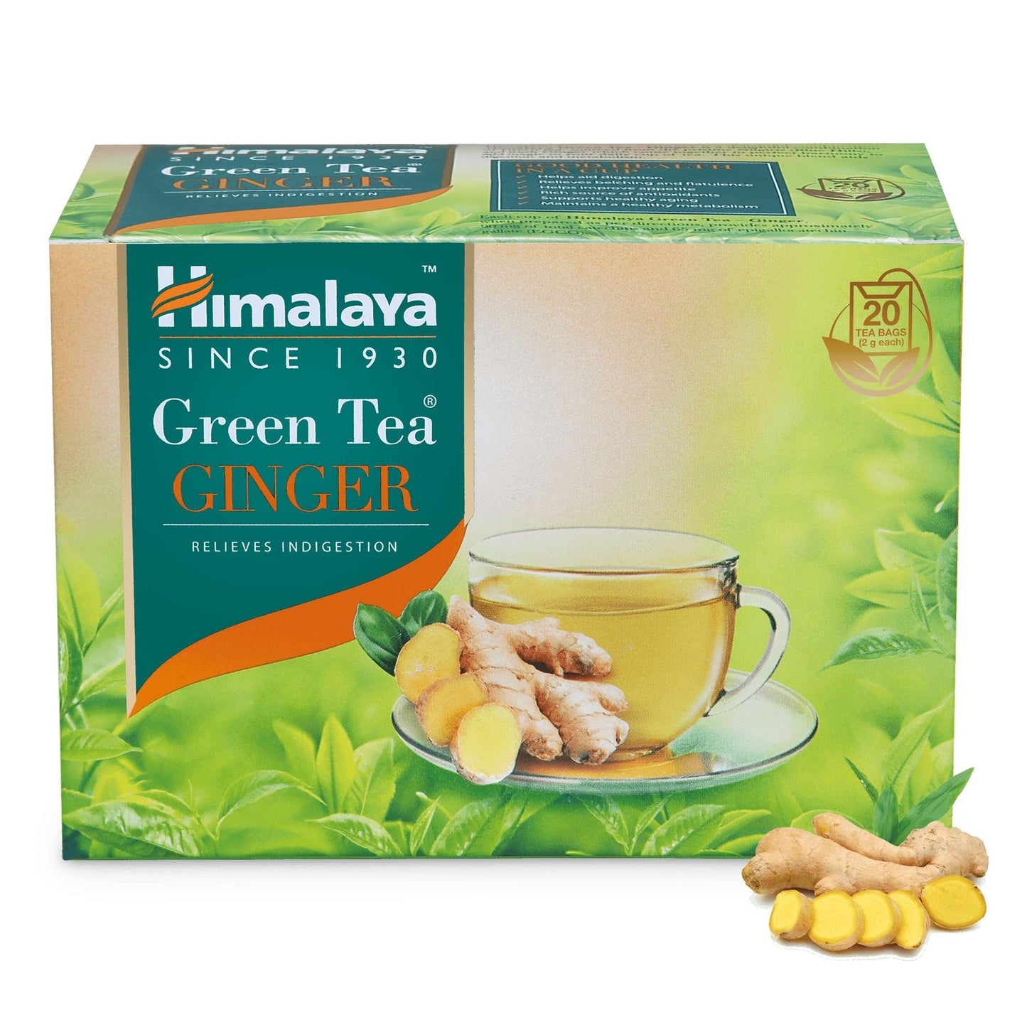 Himalaya Green Tea Ginger - PUSHMYCART