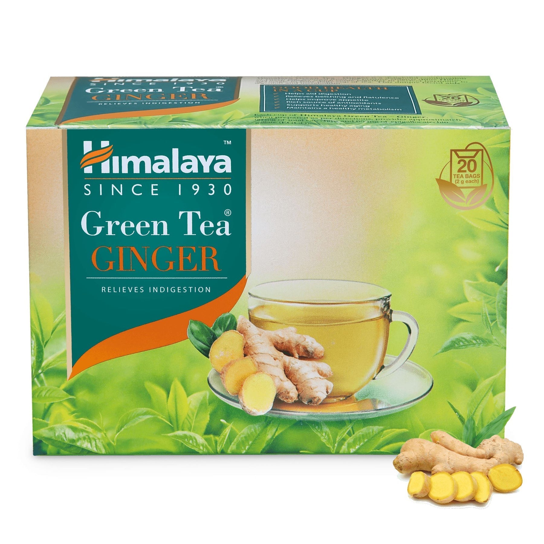 Himalaya Green Tea Ginger - PUSHMYCART
