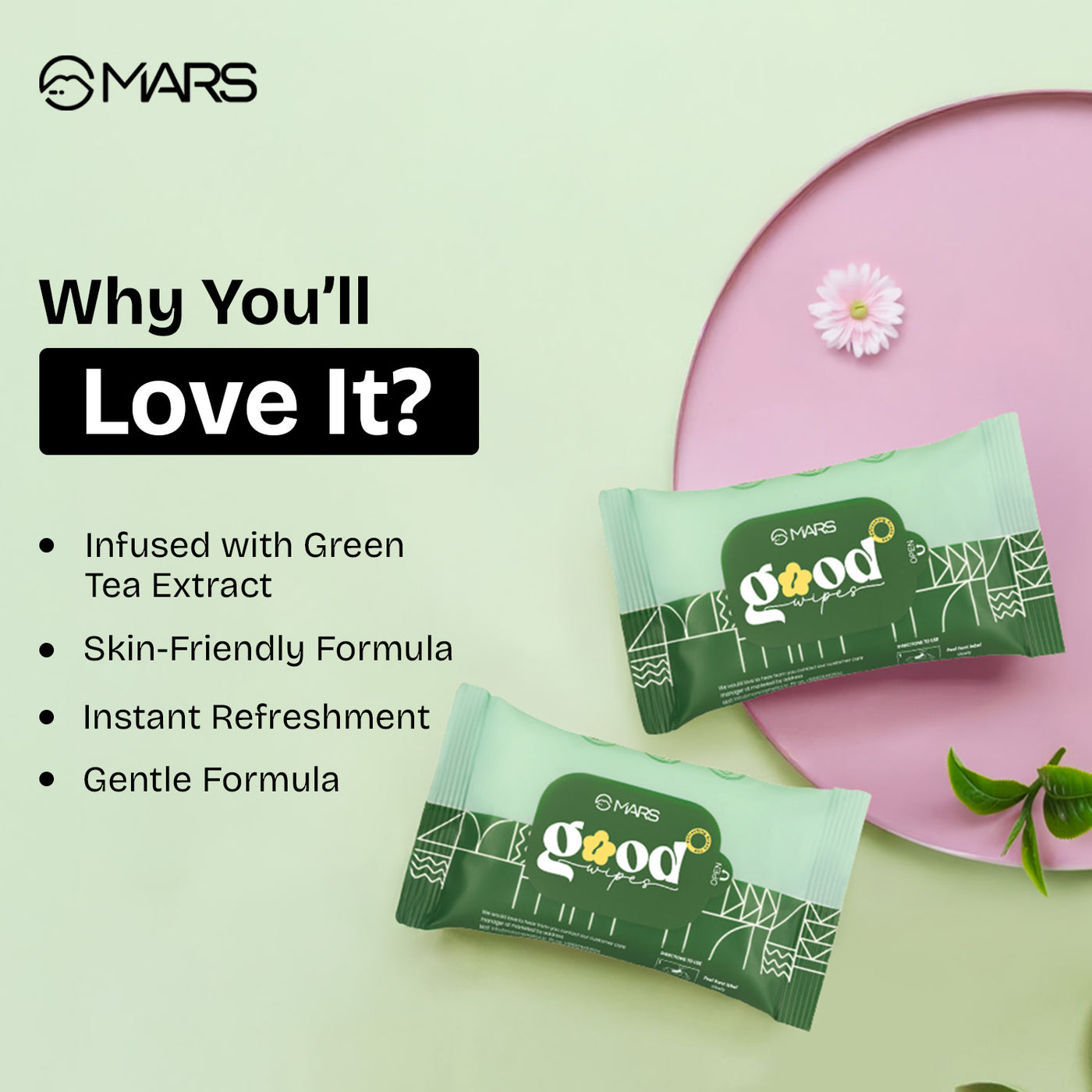 Mars Good Wipes | Mini Wet Wipes