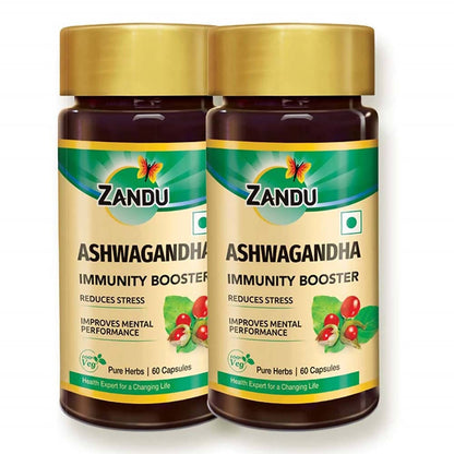 Zandu Ashwagandha Immunity Booster Capsules