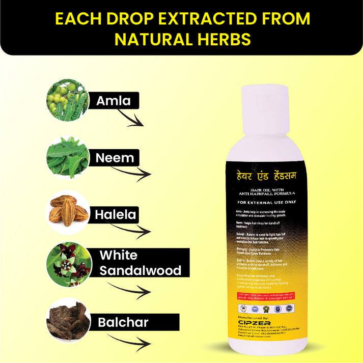 Hair & Handsome Oil