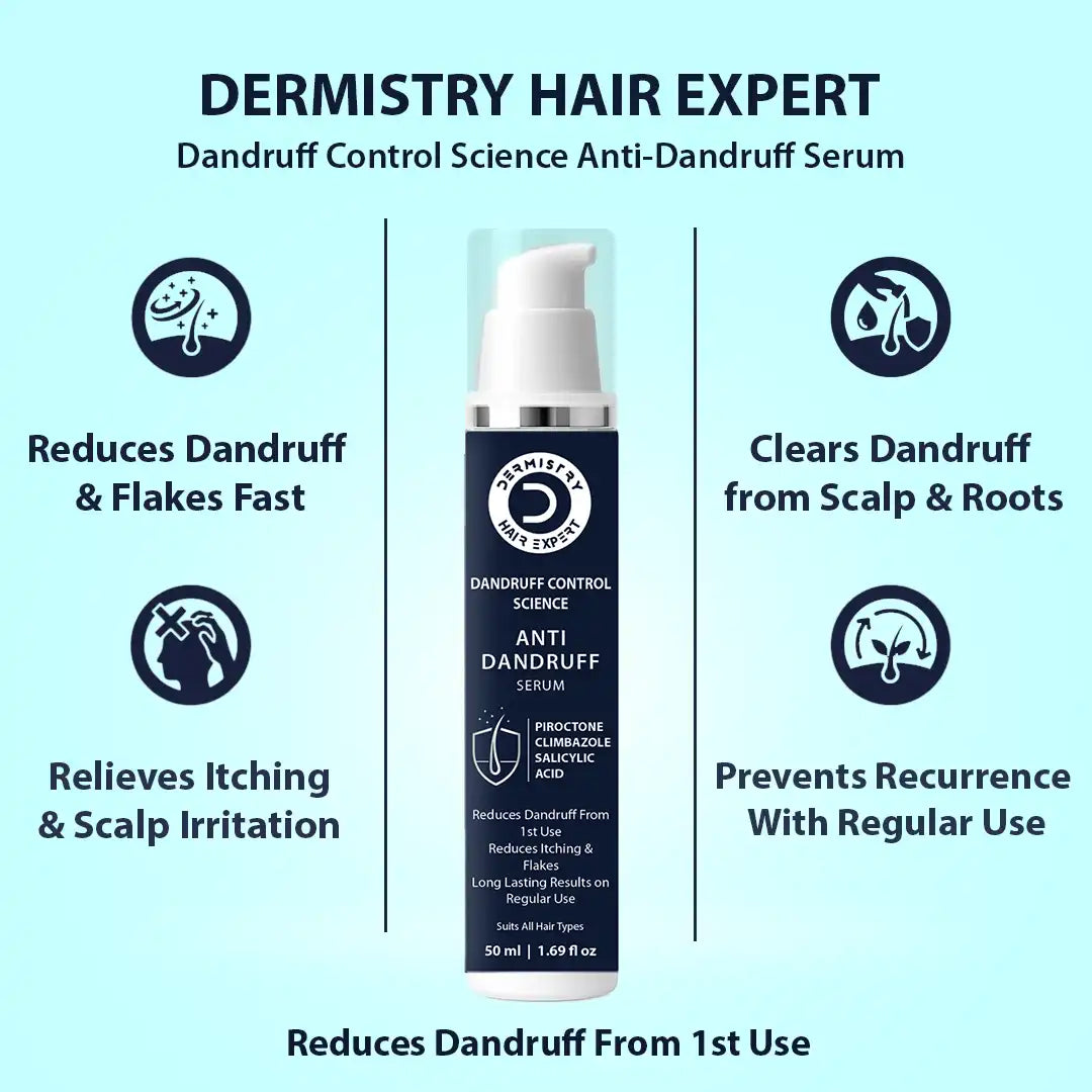 Dermistry Anti Dandruff Hair Serum treatment