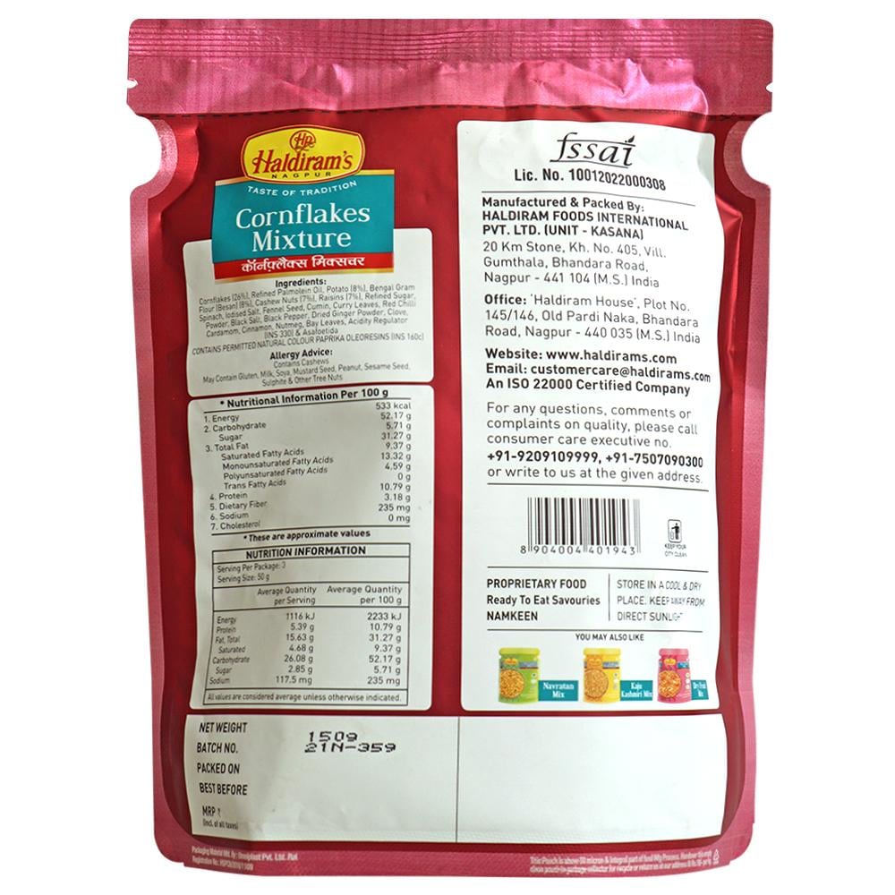 Haldiram's Corn Flakes Mixture 150g