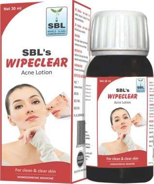 SBL Wipe Clear Acne Lotion 70gms