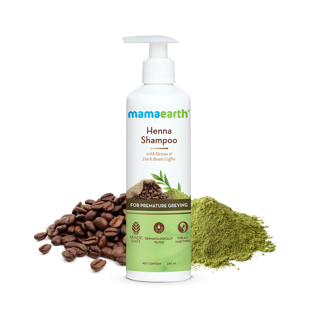 Mamaearth Henna Shampoo 250ml
