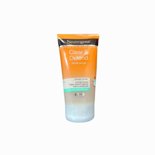 Neutrogena Clear And Defend Facial Scrub