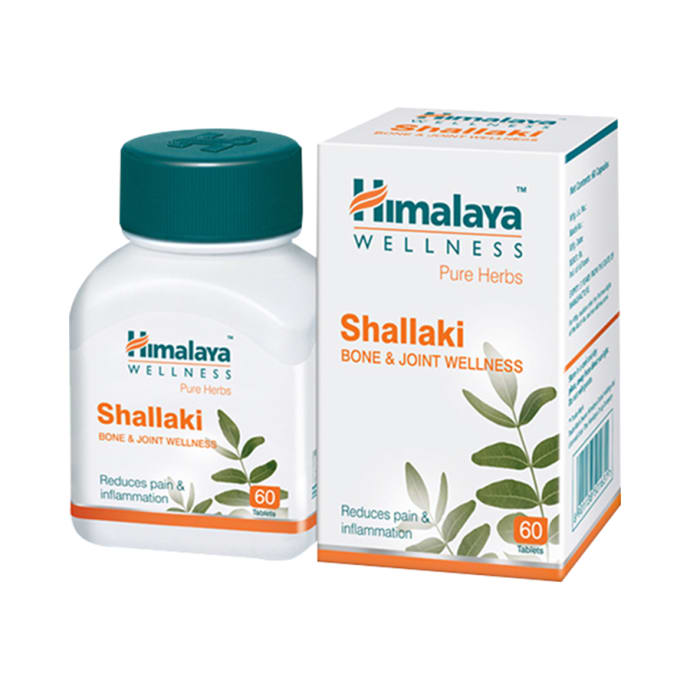 Himalaya Wellness Pure Herbs Shallaki Bone & Joint Wellness Tablet Pack of 3