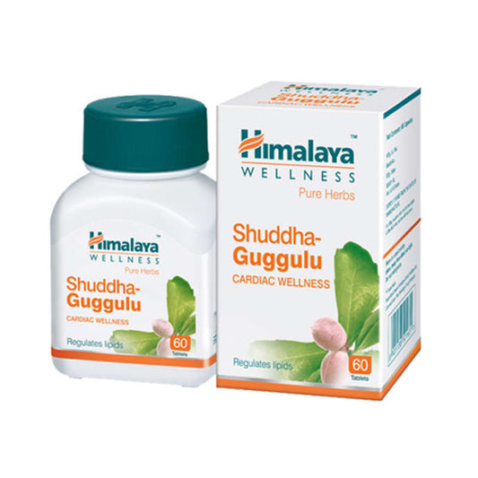 Himalaya Wellness Pure Herbs Shuddha Guggulu Cardiac Wellness Tablet