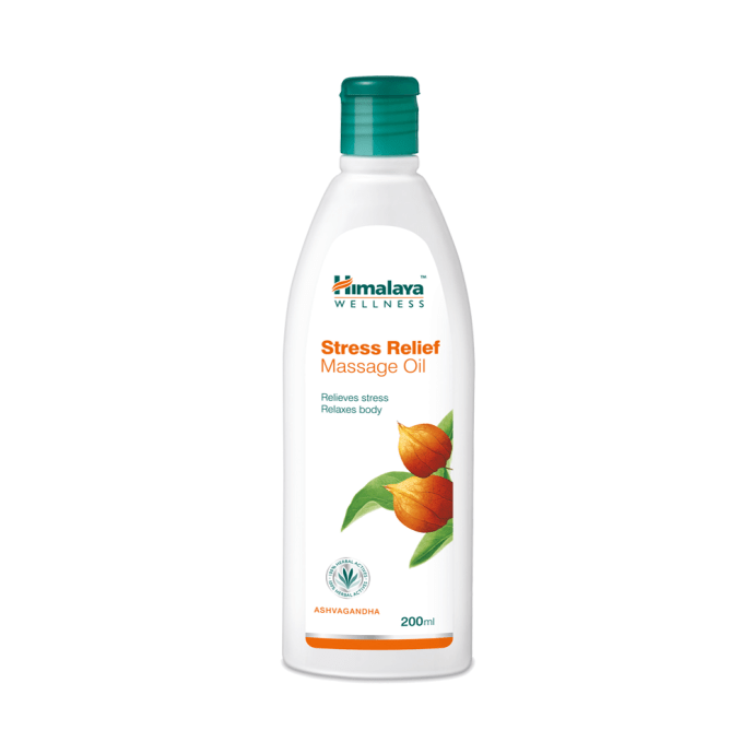 Himalaya Wellness Pure Herbs Stress Relief Massage Oil