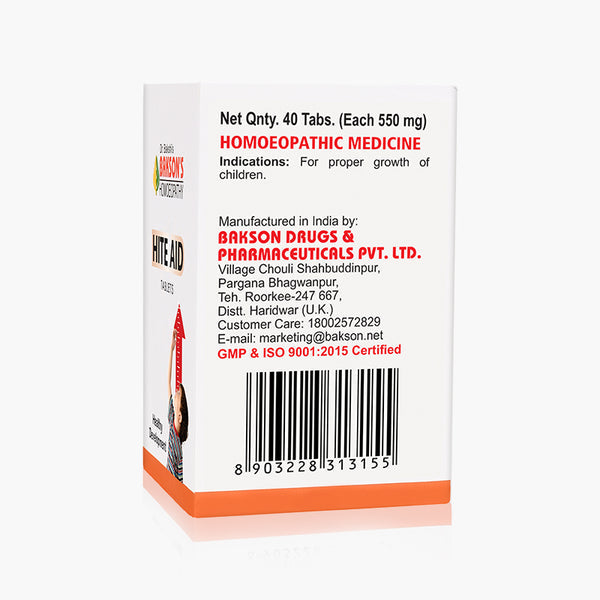 Bakson's Hite Aid Tablet