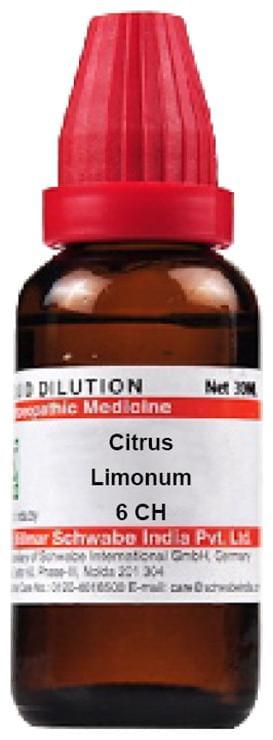 Dr Willmar Schwabe India Citrus Limonum Dilution 6 CH