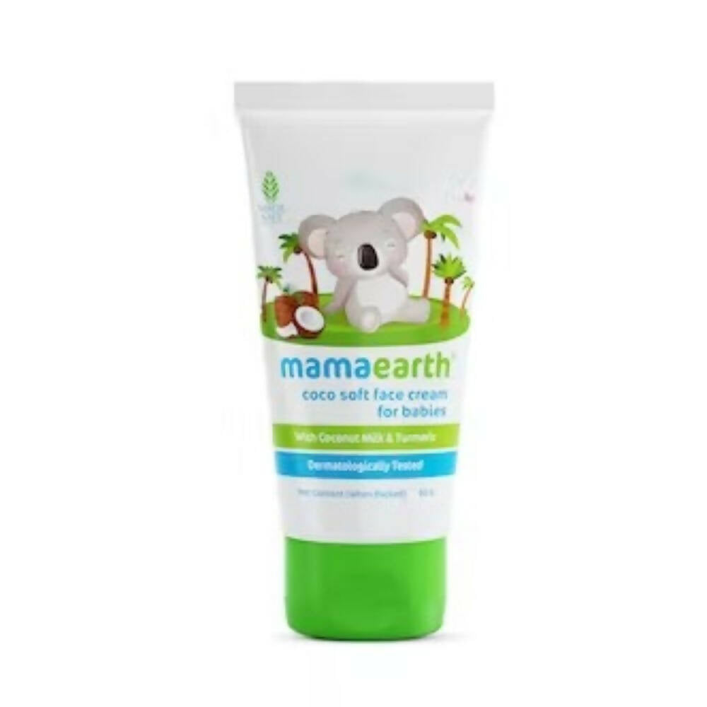 Mamaearth Coco Soft Face Cream With Coconut Milk and Turmeric For Babies