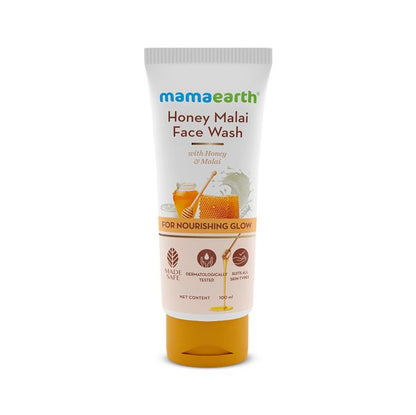 Mamaearth Honey Malai Face Wash For Nourishing Glow