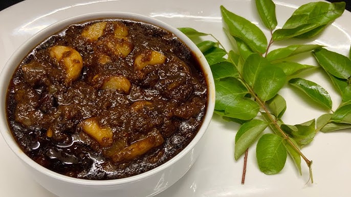 Mithos Karivepaku Pickle|Curry Leaves| with garlic