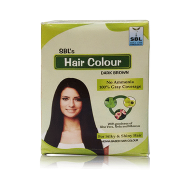 SBL Hair Colour 12 Sachets Dark Brown 192g