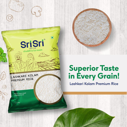 Sri Sri Tattva Lashkari Kolam Premium Rice