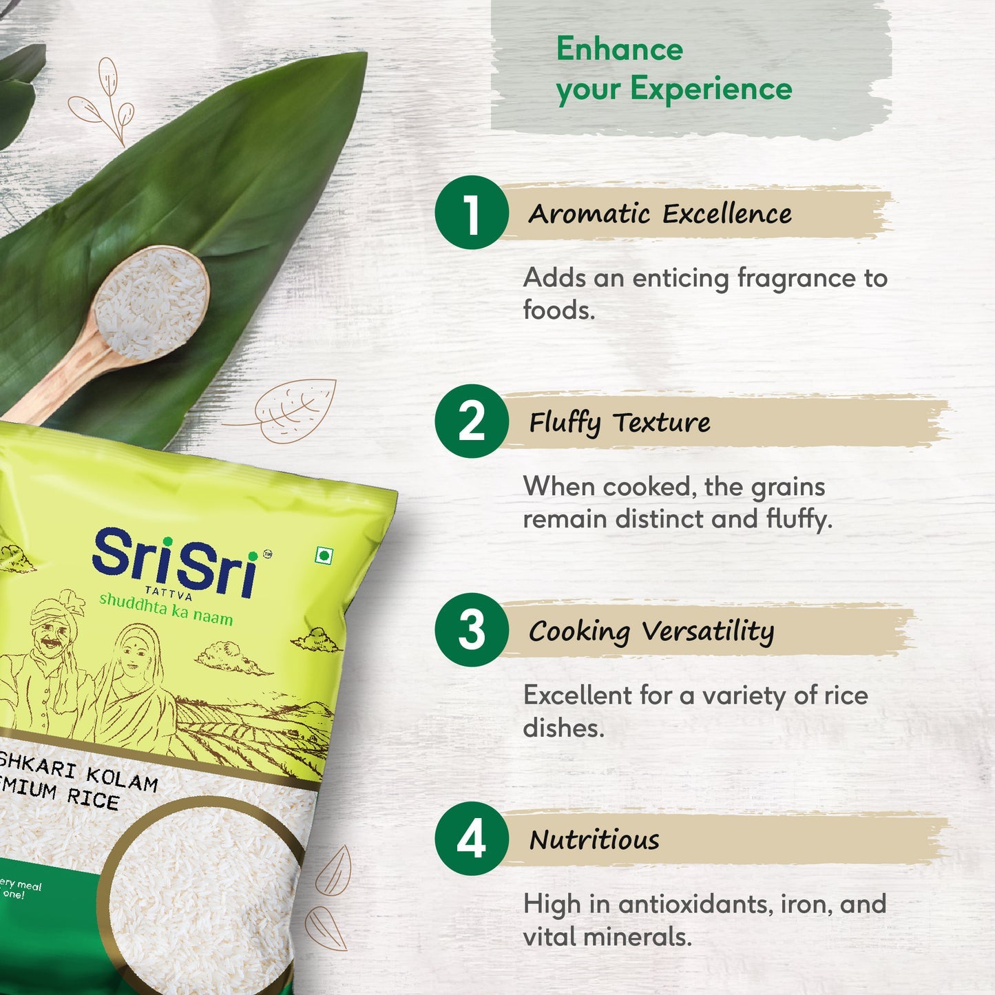 Sri Sri Tattva Lashkari Kolam Premium Rice