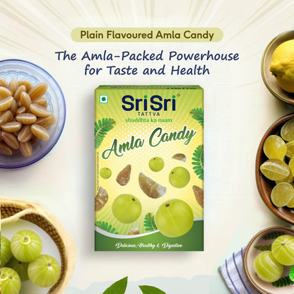 Sri Sri Tattva Amla Candy - Plain Flavoured - Delicious Healthy &amp; Digestive