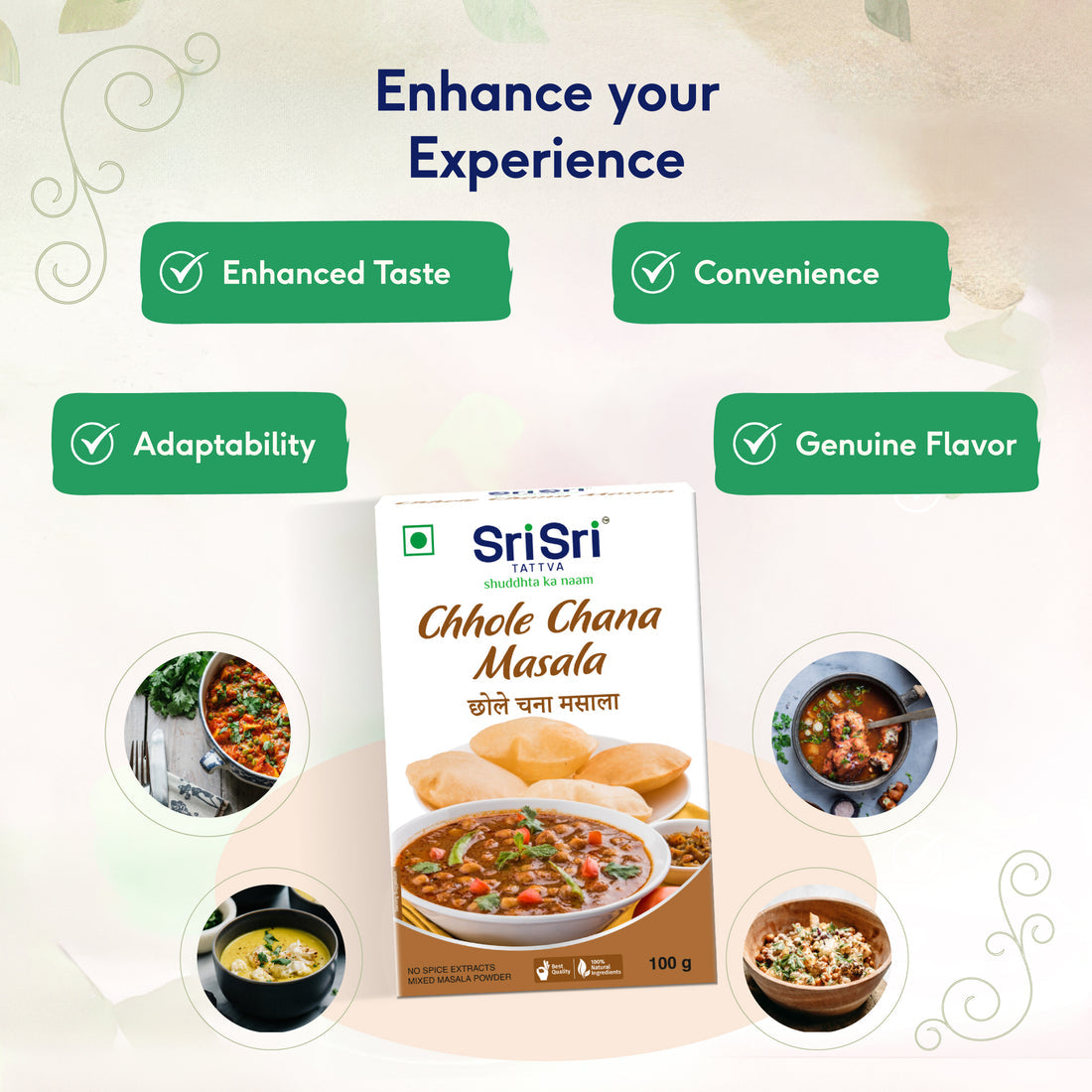 Sri Sri Tattva Chhole Chana Masala - PUSHMYCART