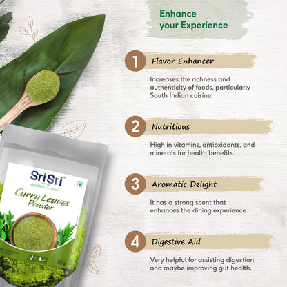 Sri Sri Tattva Curry Leaves Powder - PUSHMYCART
