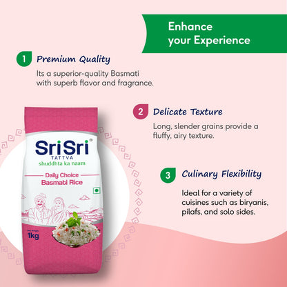Sri Sri Tattva Daily Choice Basmati Rice