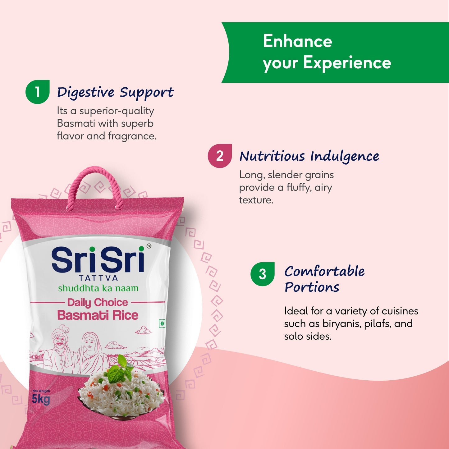 Sri Sri Tattva Daily Choice Basmati Rice