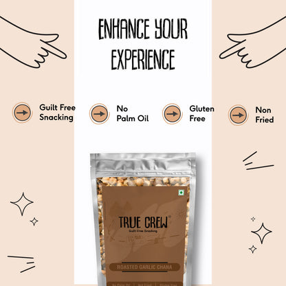 Sri Sri tattva roasted Garlic chana pouch - PUSHMYCART