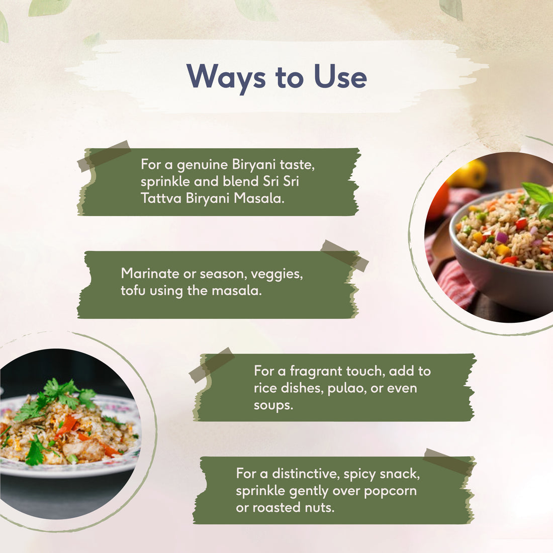 Sri Sri Tattva Biryani Masala - PUSHMYCART