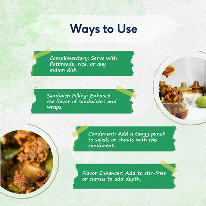 Sri Sri Tattva Mango Pickle - Rice Bran Oil