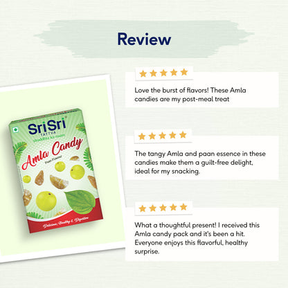 Sri Sri Tattva Amla Candy - Paan Flavour, Delicious, Healthy & Digestive - PUSHMYCART