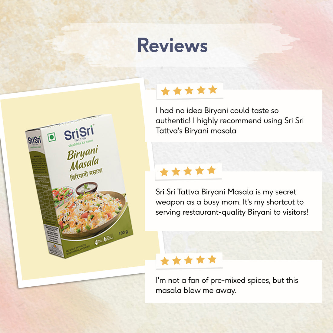 Sri Sri Tattva Biryani Masala - PUSHMYCART