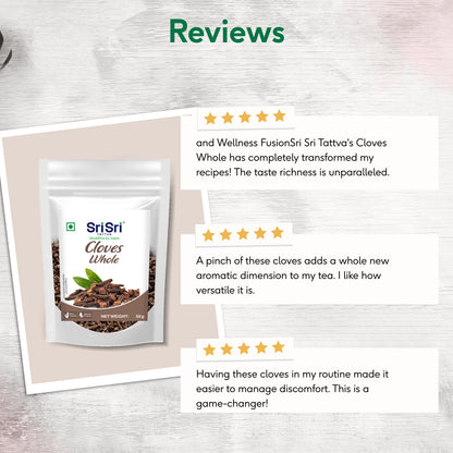 Sri Sri tattva Cloves Whole - PUSHMYCART