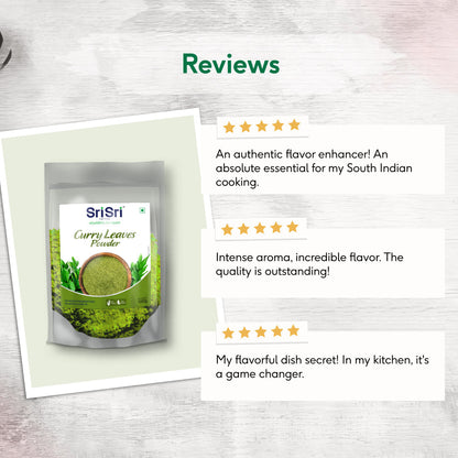 Sri Sri Tattva Curry Leaves Powder - PUSHMYCART