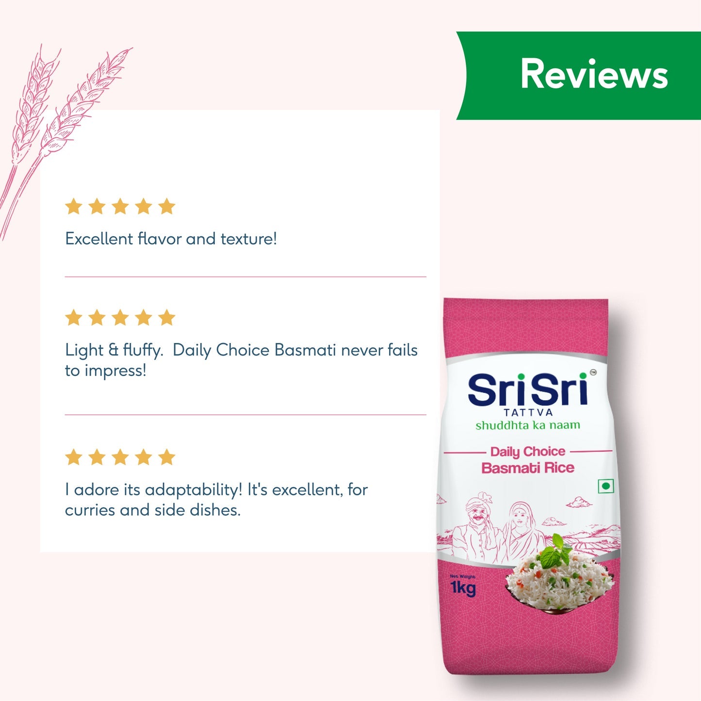 Sri Sri Tattva Daily Choice Basmati Rice