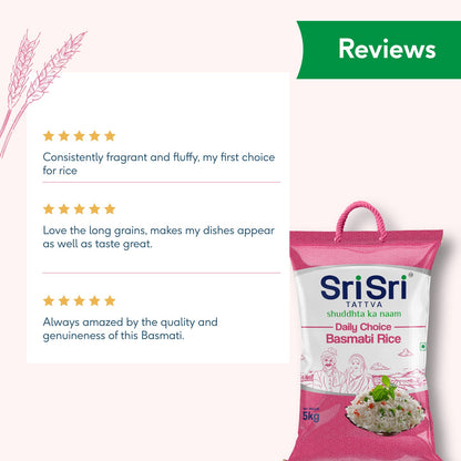 Sri Sri Tattva Daily Choice Basmati Rice