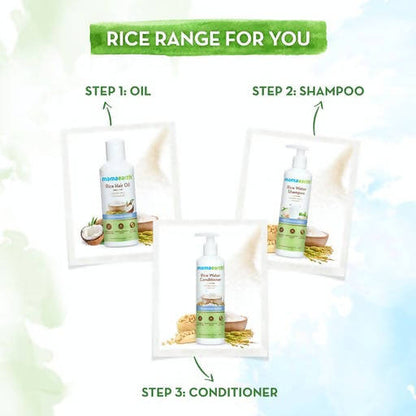 Mamaearth Rice Water Shampoo with Rice Water and Keratin