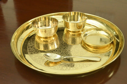 Brass Dinnerware Sets Thali