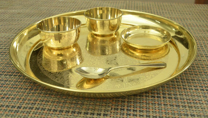 Brass Dinnerware Sets Thali