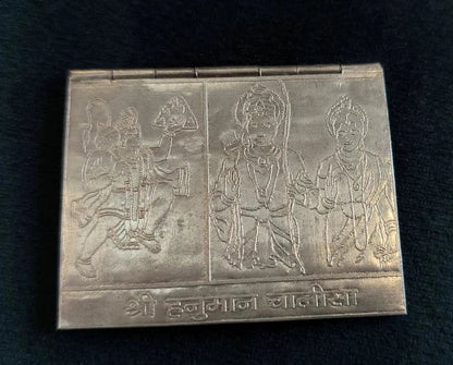 Pure Silver Hanuman Chalisa Book 37.5g - PUSHMYCART