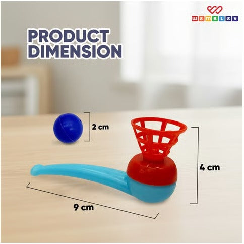 Wembley Floating Ball Magic Blow Pipe Activity Toy