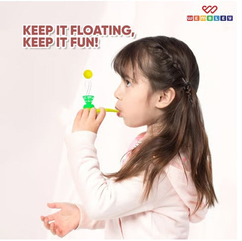 Wembley Floating Ball Magic Blow Pipe Activity Toy