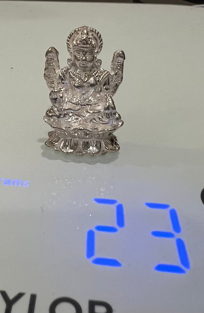 Pure Silver Lakshmi Idol