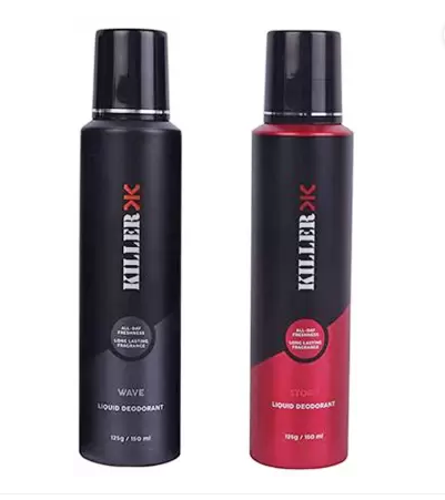 Killer Wave And Storm Deodorant Spray For Men & Women