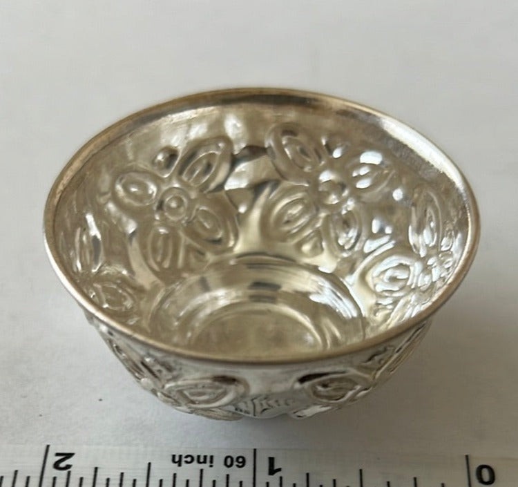 Pure Silver Bowl With Design 13 grams