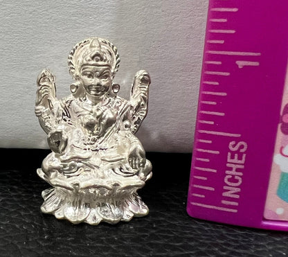 Pure Silver Lakshmi Idol