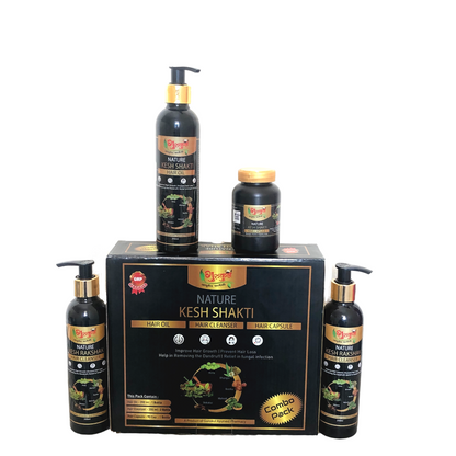 Gurukul Ayurved Pharmacy Gurukul Nature Kesh Shakti Kit