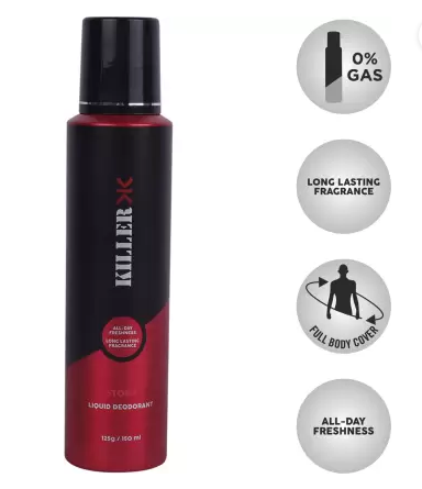 Killer Storm  Marin And Cyclone Deodorant Spray For Men