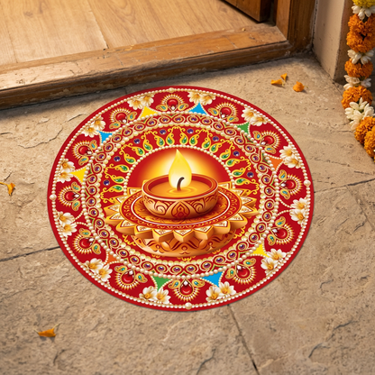 Rangoli Sticker - Festive Doorway