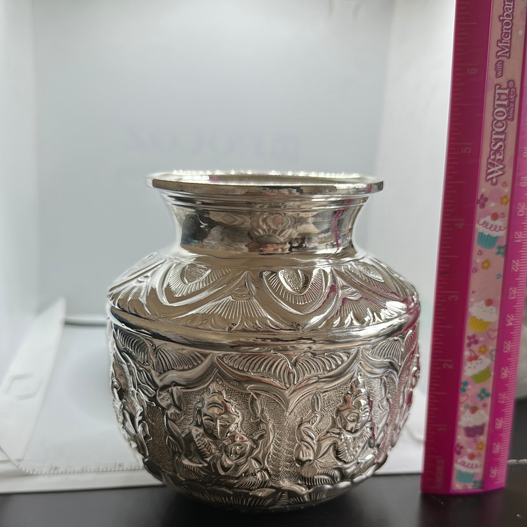 Pure Silver Ashta Lakshmi Kalasam