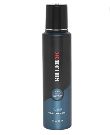 Killer Ocean Cycolne Deodorant Spray For Men